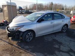 Salvage cars for sale from Copart Chalfont, PA: 2020 KIA Forte FE