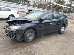 Salvage cars for sale at Austell, GA auction: 2019 Nissan Sentra S