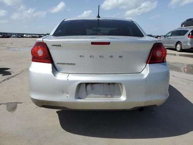 2012 Dodge Avenger SE