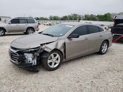 Salvage cars for sale at New Braunfels, TX auction: 2022 Chevrolet Malibu LS