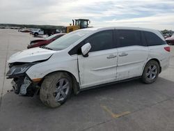 Salvage cars for sale at Grand Prairie, TX auction: 2019 Honda Odyssey EXL