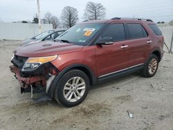 Ford Explorer salvage cars for sale: 2014 Ford Explorer XLT