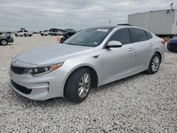 Salvage cars for sale from Copart New Braunfels, TX: 2016 KIA Optima EX