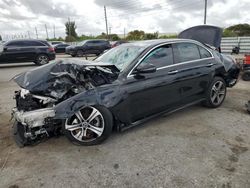 Salvage cars for sale at Miami, FL auction: 2018 Mercedes-Benz E 300
