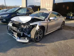 Salvage cars for sale at Glassboro, NJ auction: 2019 Infiniti Q60 Pure