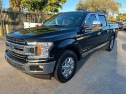 Salvage vehicles for parts for sale at auction: 2018 Ford F150 Supercrew