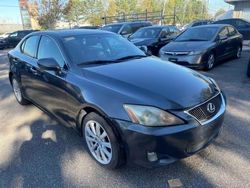 Salvage cars for sale from Copart Hampton, VA: 2006 Lexus IS 250