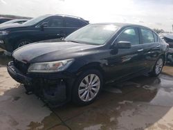 Salvage cars for sale at Grand Prairie, TX auction: 2013 Honda Accord EX