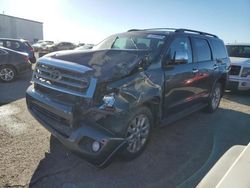 Salvage cars for sale at Tucson, AZ auction: 2015 Toyota Sequoia Platinum