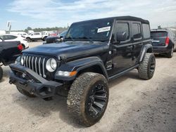 Vehiculos salvage en venta de Copart Houston, TX: 2019 Jeep Wrangler Unlimited Sahara