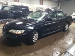 Honda Accord LX Vehiculos salvage en venta: 2002 Honda Accord LX