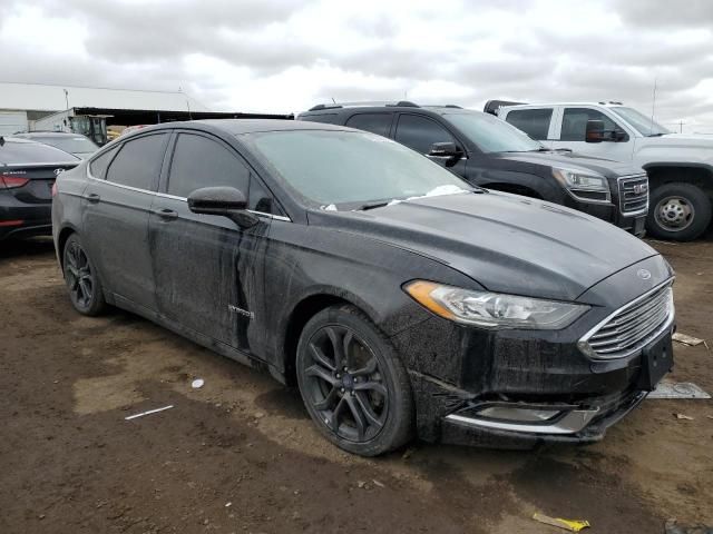 2018 Ford Fusion SE Hybrid