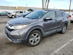 Salvage cars for sale at Van Nuys, CA auction: 2017 Honda CR-V EXL