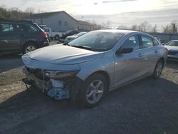 Salvage cars for sale from Copart York Haven, PA: 2018 Chevrolet Malibu LS