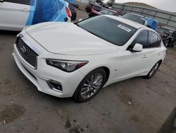 Salvage cars for sale from Copart Albuquerque, NM: 2020 Infiniti Q50 Pure