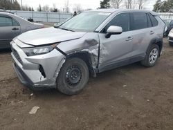 Salvage cars for sale from Copart Bowmanville, ON: 2023 Toyota Rav4 LE