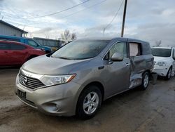 Salvage cars for sale from Copart Pekin, IL: 2011 Nissan Quest S