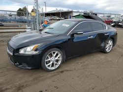 Salvage cars for sale from Copart Denver, CO: 2009 Nissan Maxima S