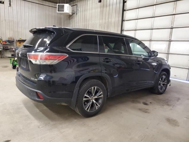 2016 Toyota Highlander XLE