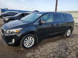 KIA salvage cars for sale: 2015 KIA Sedona EX