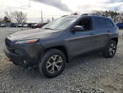 Salvage cars for sale at Mebane, NC auction: 2014 Jeep Cherokee Trailhawk