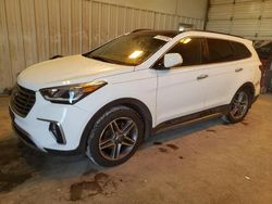 Salvage cars for sale from Copart Abilene, TX: 2018 Hyundai Santa FE SE Ultimate