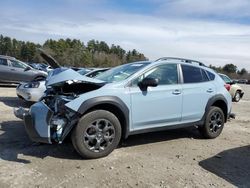 Vehiculos salvage en venta de Copart Mendon, MA: 2022 Subaru Crosstrek Sport