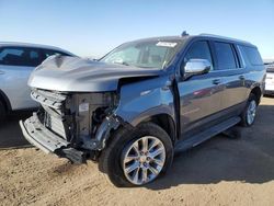 Chevrolet Suburban salvage cars for sale: 2022 Chevrolet Suburban K1500 Premier