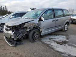 Salvage cars for sale from Copart Ontario Auction, ON: 2014 Dodge Grand Caravan SE