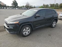 Salvage cars for sale from Copart San Martin, CA: 2014 Jeep Cherokee Sport