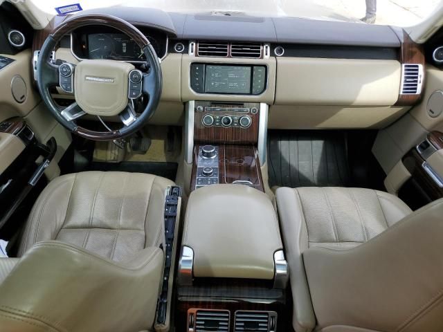 2016 Land Rover Range Rover HSE