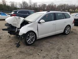 Salvage cars for sale at Waldorf, MD auction: 2014 Volkswagen Jetta TDI