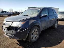 Salvage cars for sale from Copart Rocky View County, AB: 2009 Acura MDX Technology