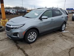 Salvage cars for sale at Woodhaven, MI auction: 2023 Chevrolet Equinox LT