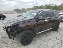 Salvage cars for sale at Houston, TX auction: 2021 Hyundai Palisade Limited