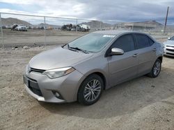 Toyota Corolla l Vehiculos salvage en venta: 2015 Toyota Corolla L