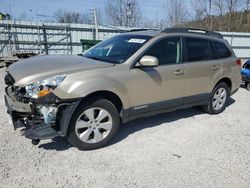 Subaru salvage cars for sale: 2010 Subaru Outback 2.5I Premium