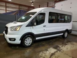 Salvage cars for sale at Columbia Station, OH auction: 2021 Ford Transit T-350