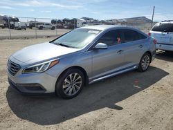Salvage cars for sale at North Las Vegas, NV auction: 2015 Hyundai Sonata Sport