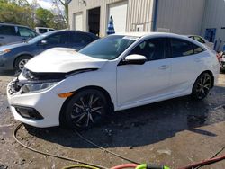 Vehiculos salvage en venta de Copart Savannah, GA: 2019 Honda Civic Sport