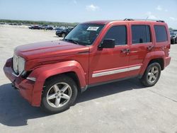 Salvage cars for sale at Grand Prairie, TX auction: 2009 Jeep Liberty Limited