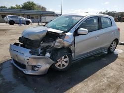 Salvage cars for sale from Copart Orlando, FL: 2015 Mitsubishi Mirage ES