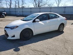 Vehiculos salvage en venta de Copart West Mifflin, PA: 2017 Toyota Corolla L