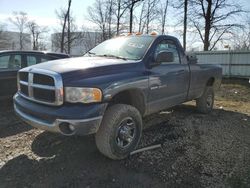 Salvage cars for sale from Copart Central Square, NY: 2004 Dodge RAM 2500 ST