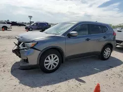Salvage cars for sale at Houston, TX auction: 2017 Nissan Rogue S