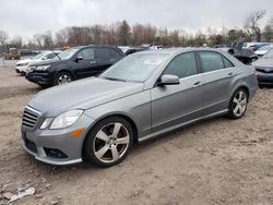 Salvage cars for sale from Copart Chalfont, PA: 2011 Mercedes-Benz E 350 4matic