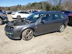 Salvage cars for sale at North Billerica, MA auction: 2009 Saab 9-3 2.0T