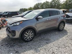 Salvage cars for sale at Houston, TX auction: 2017 KIA Sportage EX