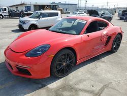 Porsche Cayman salvage cars for sale: 2022 Porsche Cayman Base