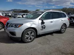 Salvage cars for sale at Las Vegas, NV auction: 2019 Nissan Pathfinder S